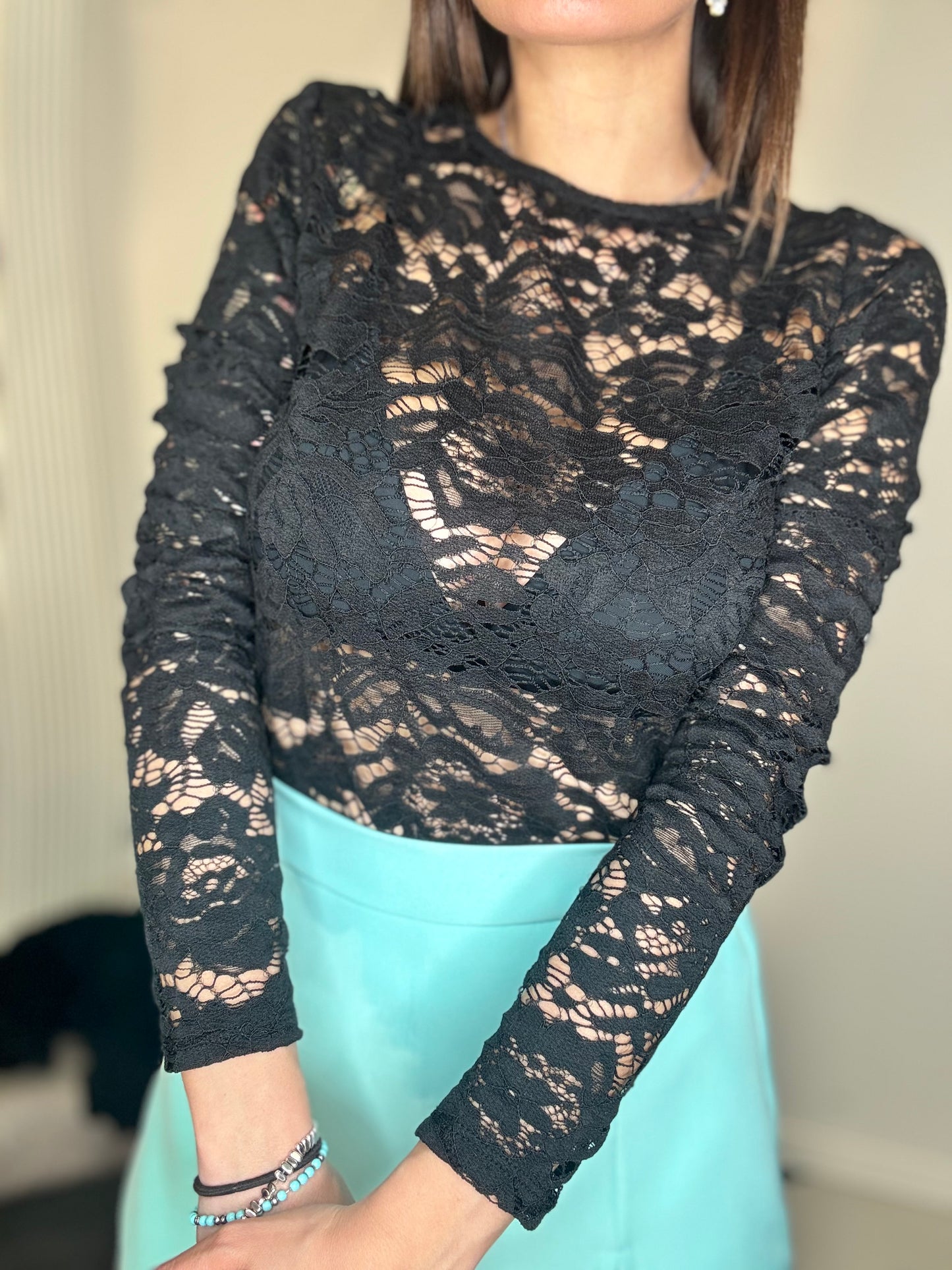 Maglia in pizzo